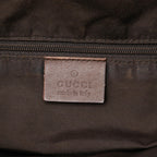 Gucci GG Canvas Bamboo Web Satchel
