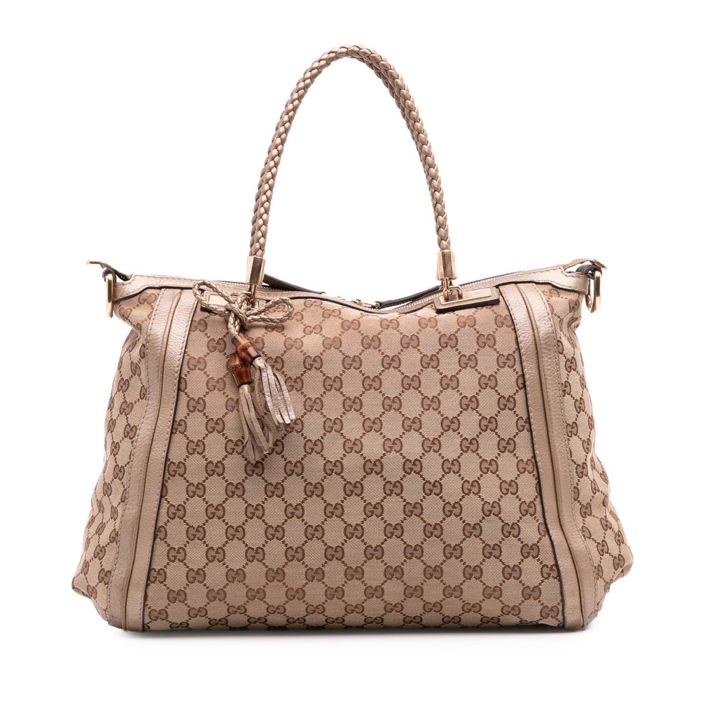 Gucci GG Canvas Bella Convertible Tote