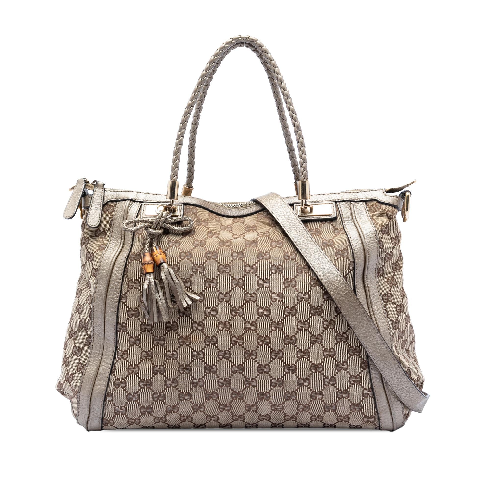 Gucci GG Canvas Bella Convertible Tote