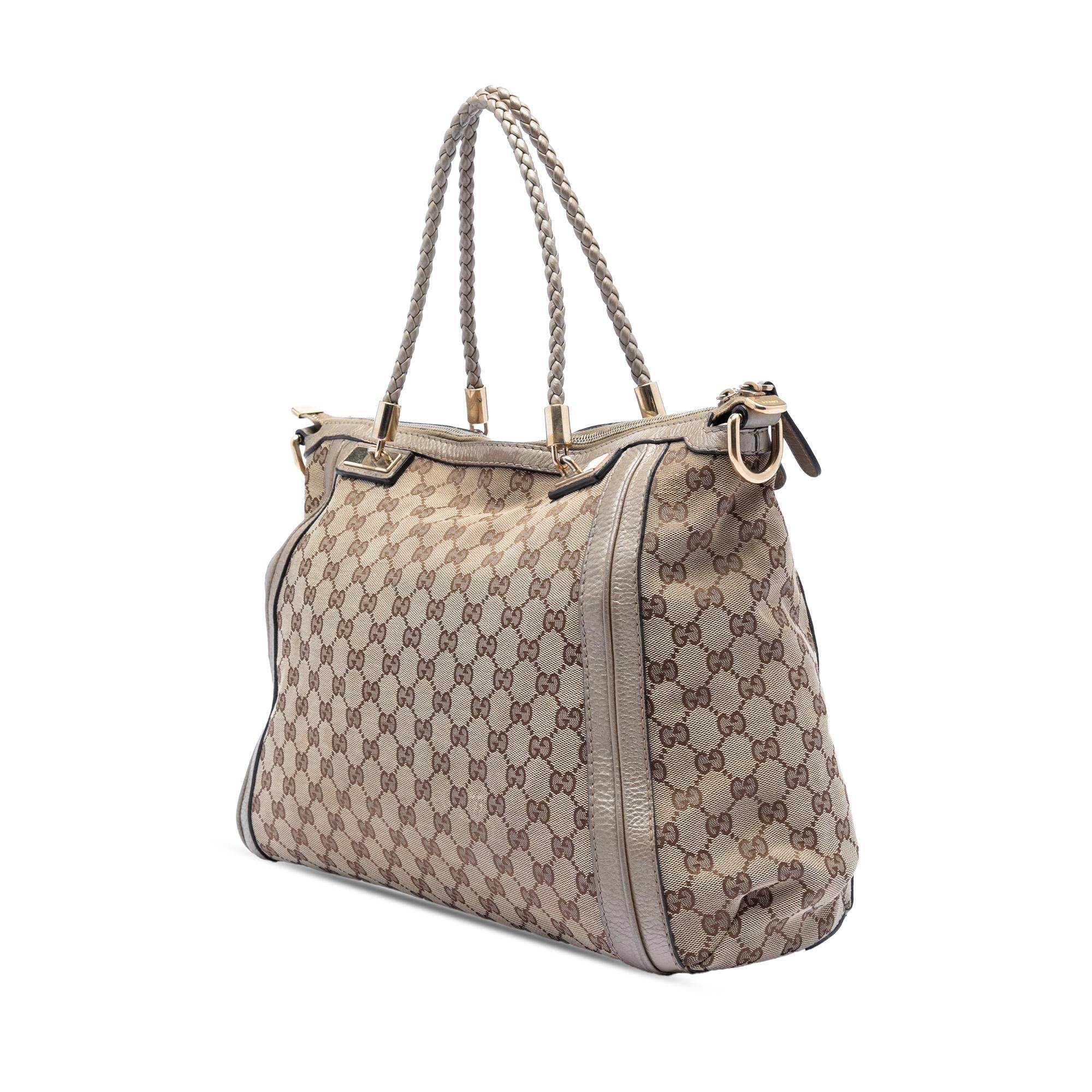 Gucci GG Canvas Bella Convertible Tote
