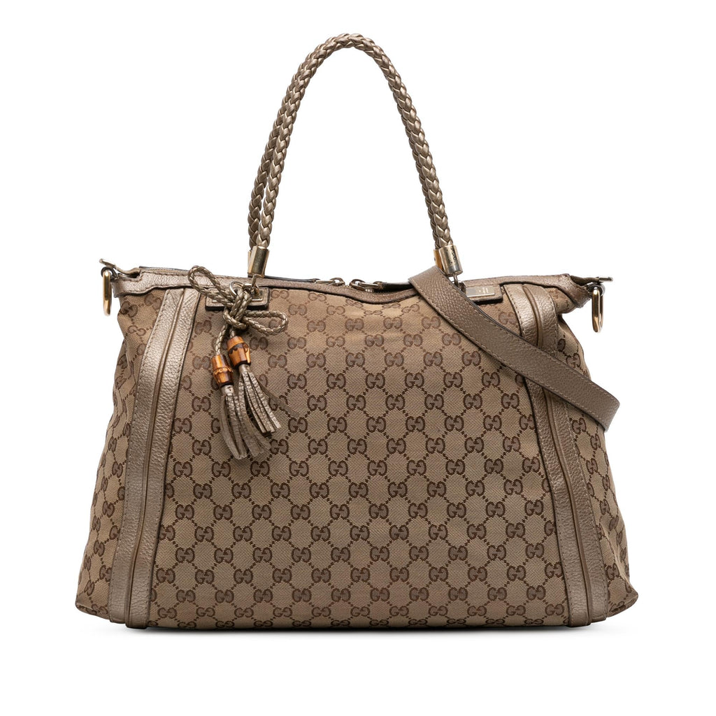 Gucci GG Canvas Bella Convertible Tote