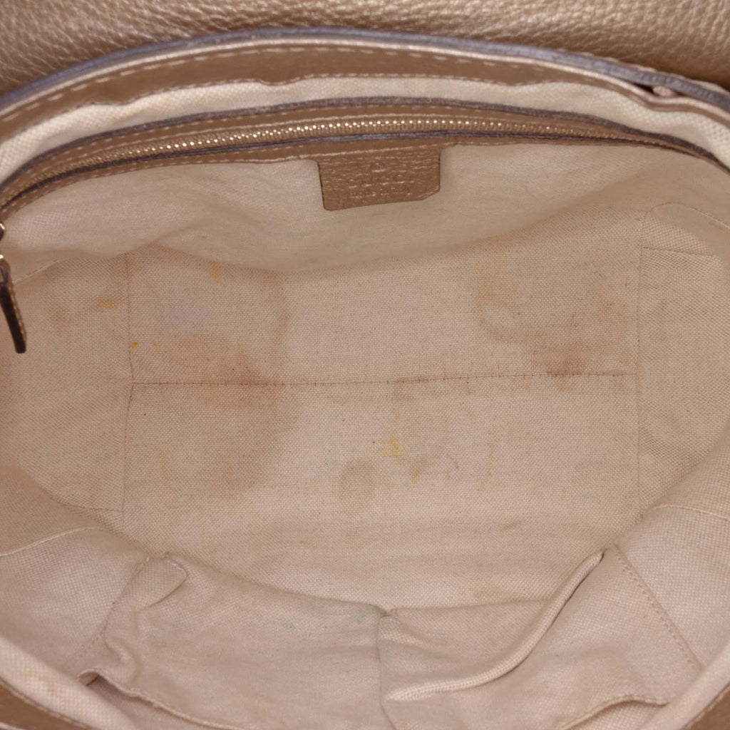 Gucci GG Canvas Bella Flap Satchel
