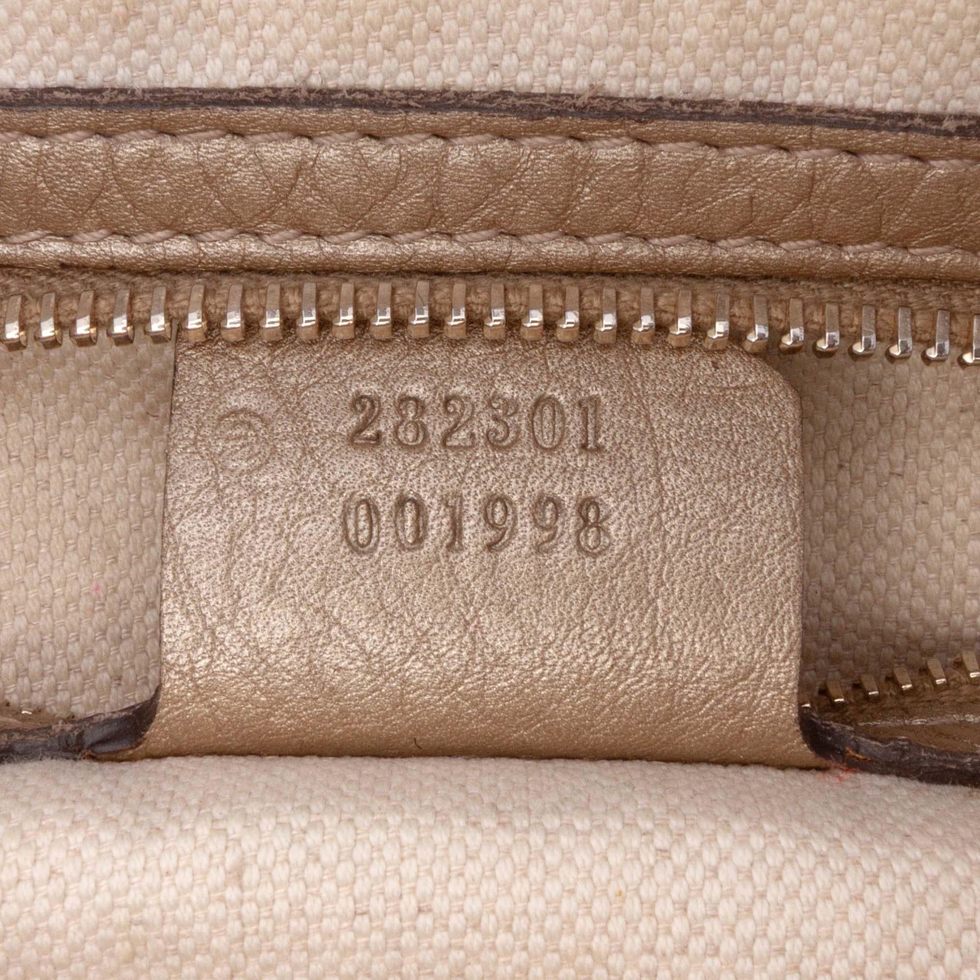 Gucci GG Canvas Bella Flap Satchel