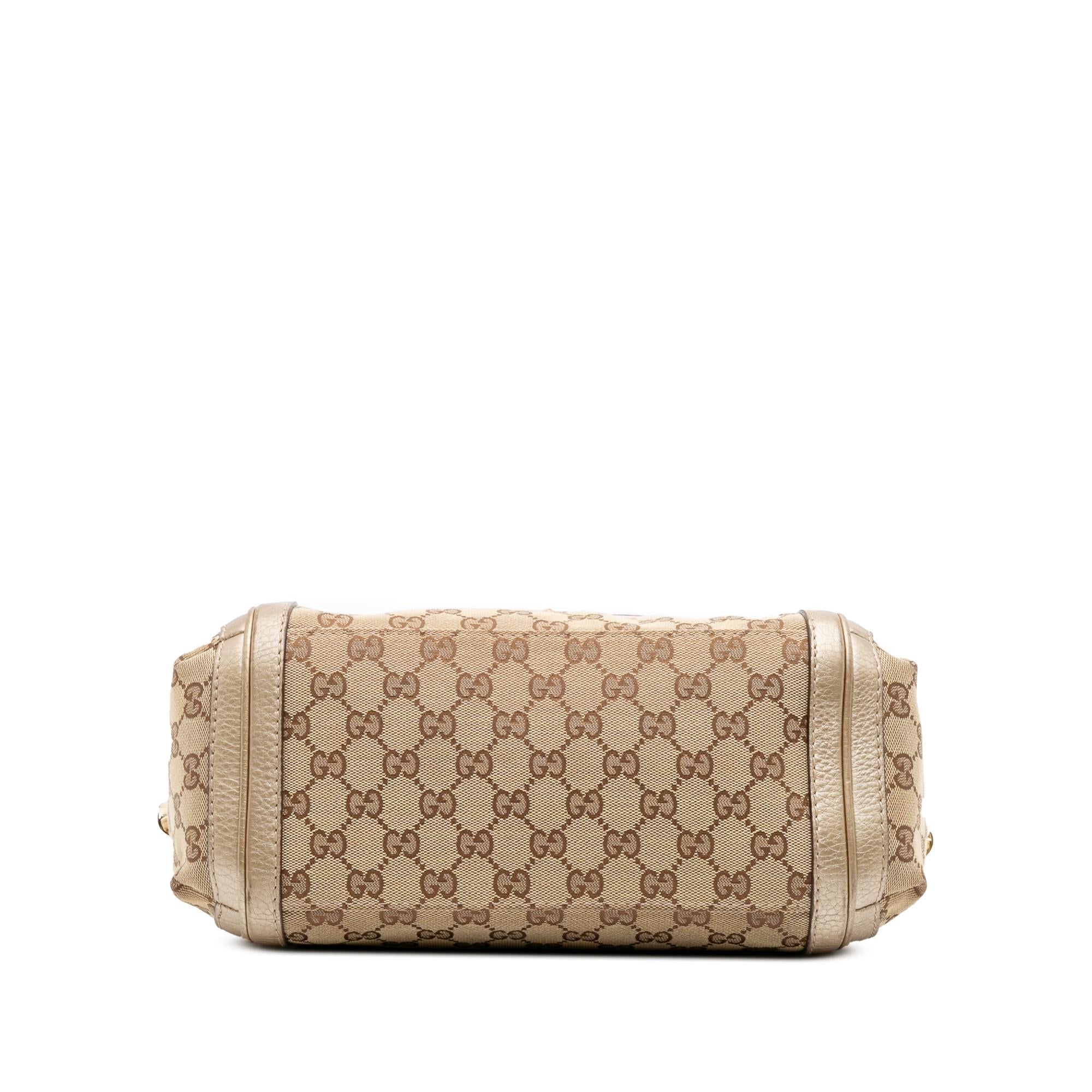 Gucci GG Canvas Bella Flap Satchel