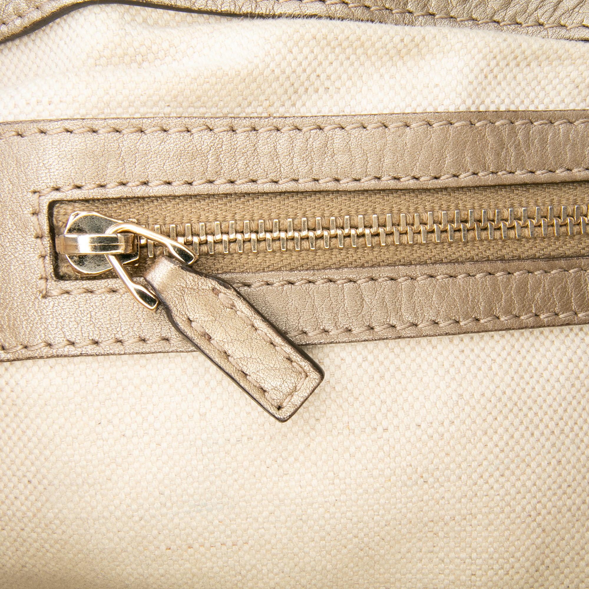Gucci GG Canvas Bella Flap Satchel