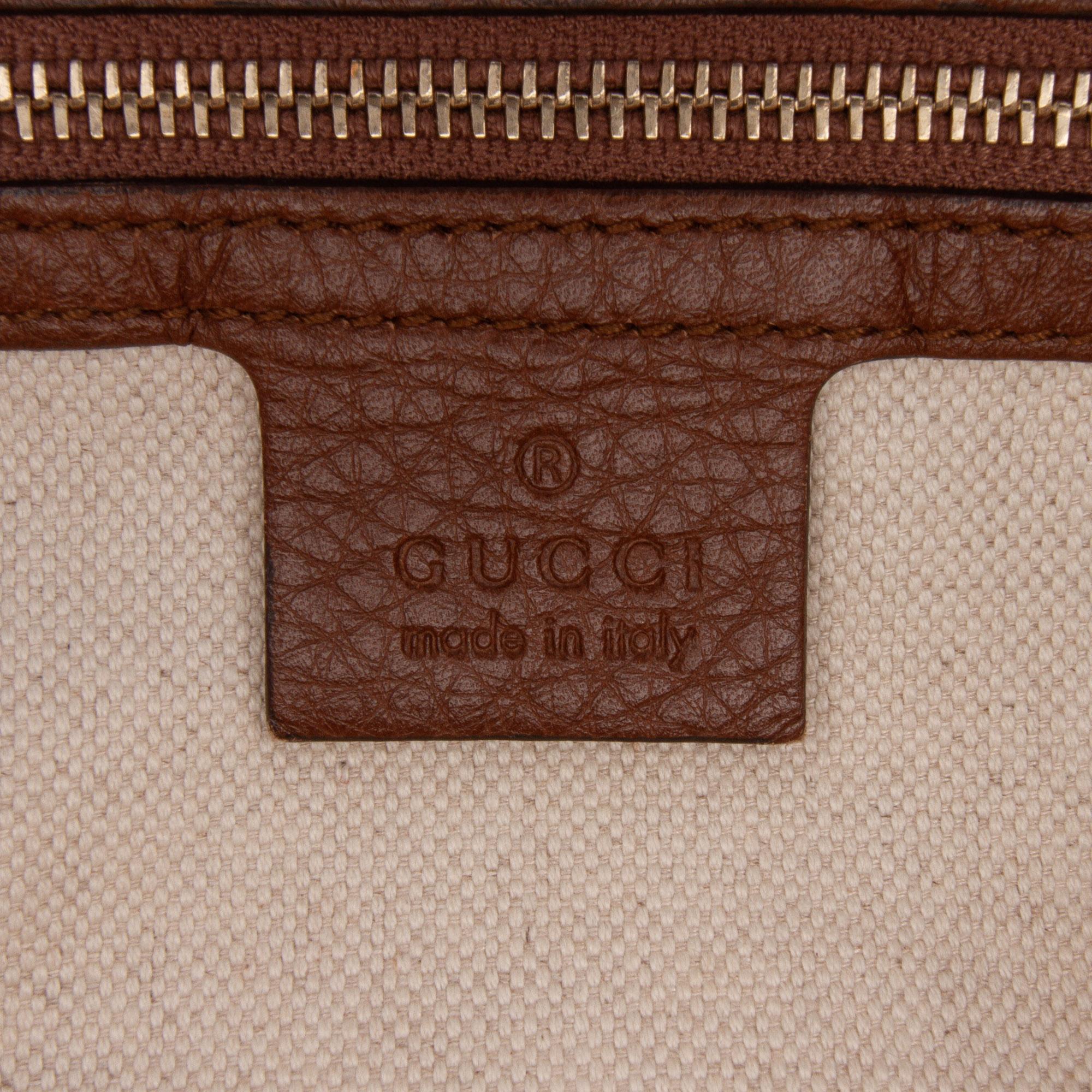 Gucci GG Canvas Bella Flap Satchel