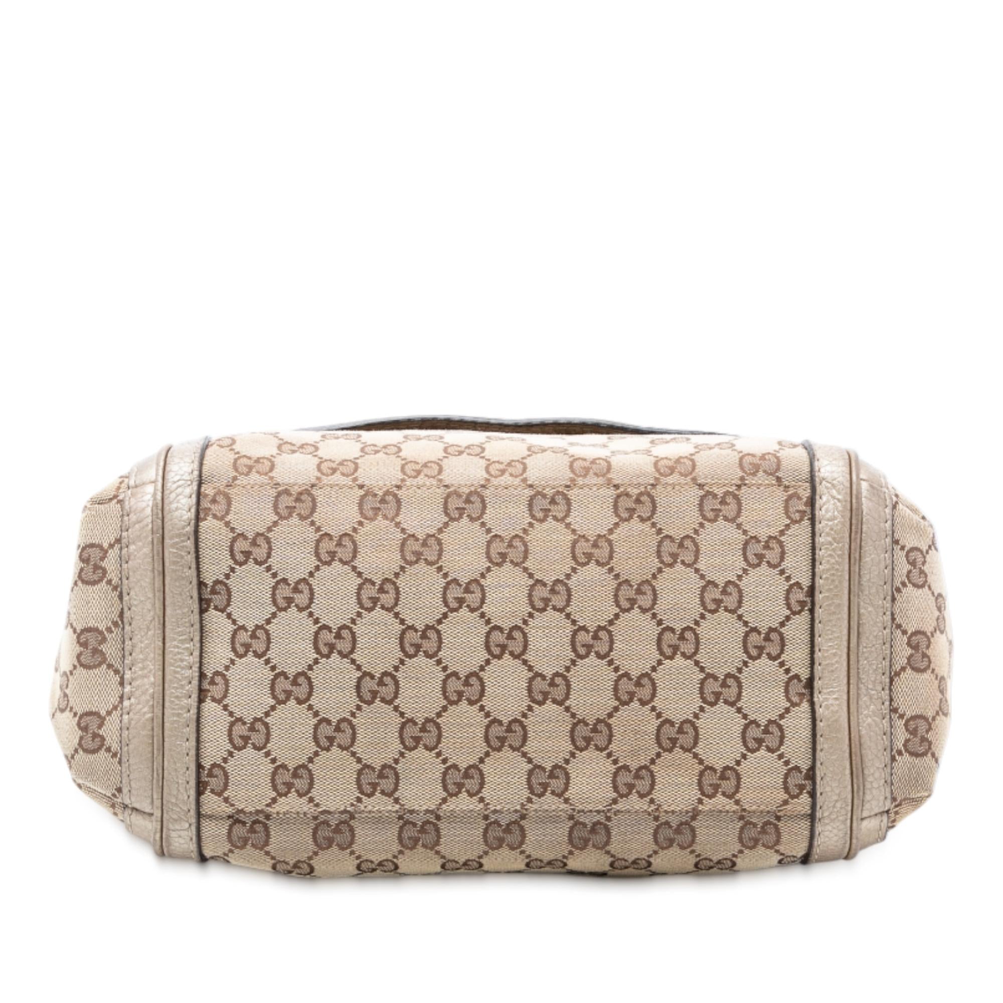Gucci GG Canvas Bella Flap Satchel