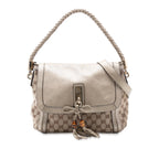 Gucci GG Canvas Bella Flap Satchel