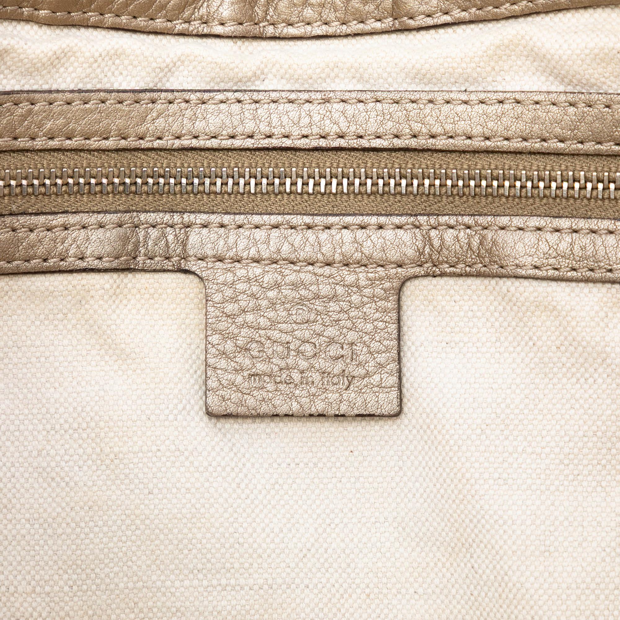 Gucci GG Canvas Bella Flap Satchel