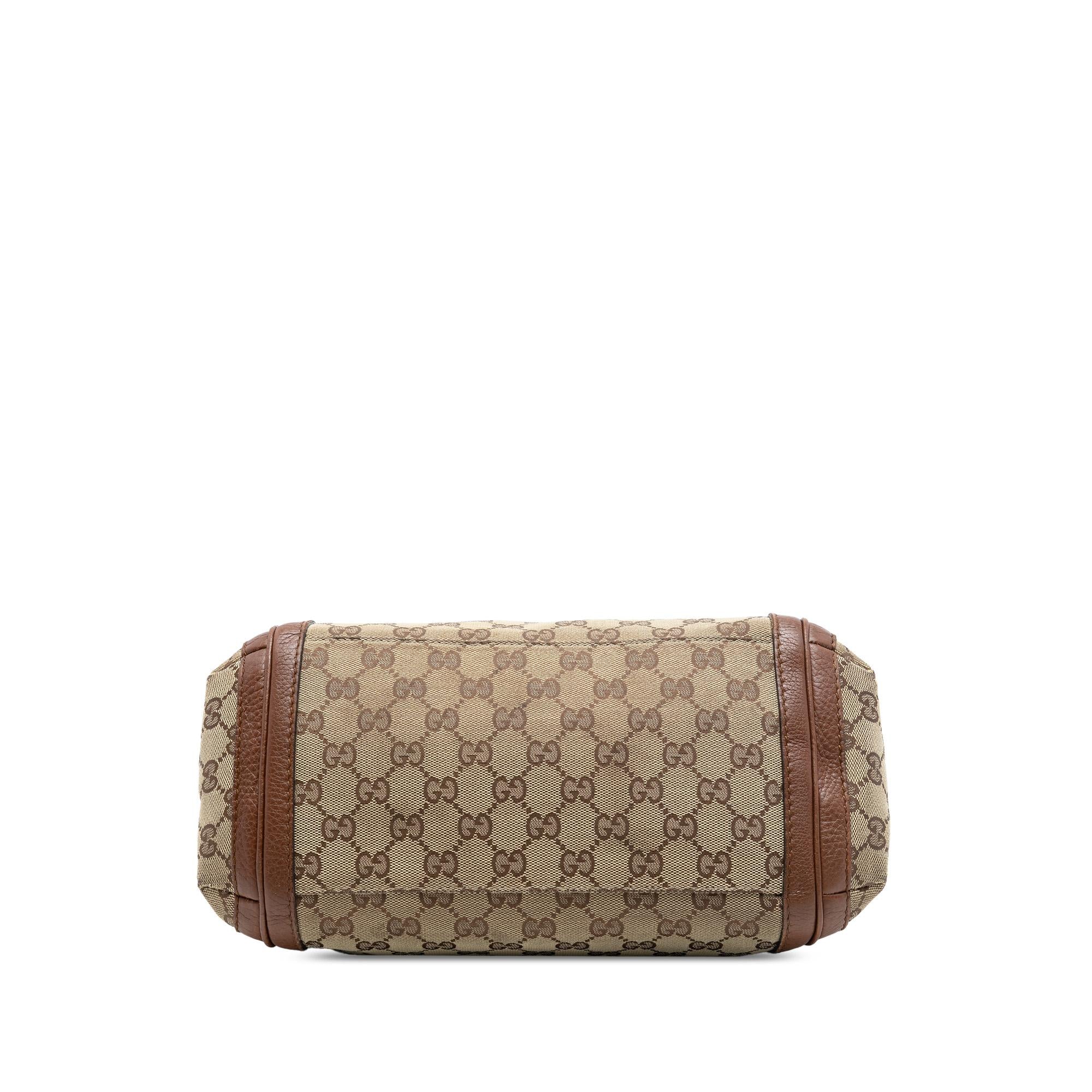Gucci GG Canvas Bella Flap Satchel
