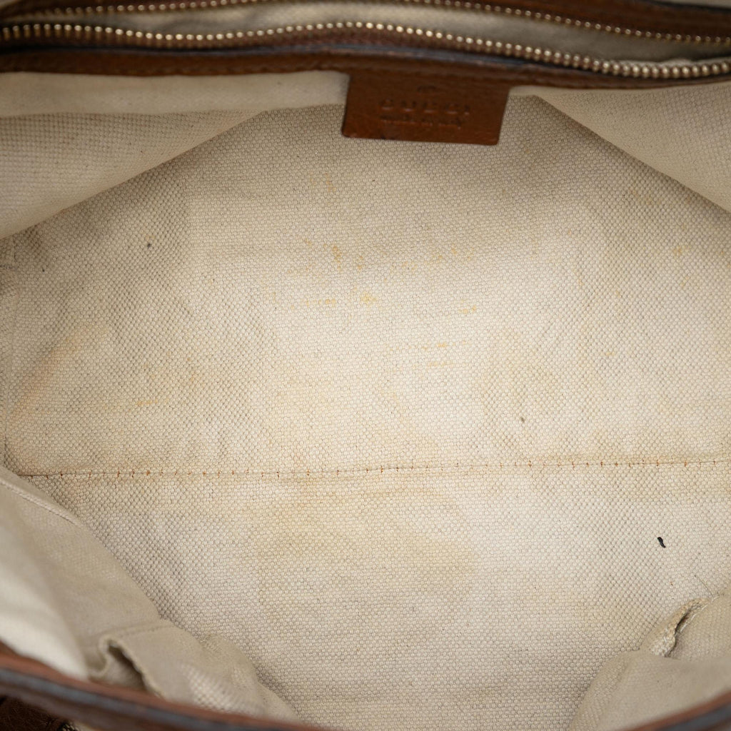 Gucci GG Canvas Bella Flap Satchel