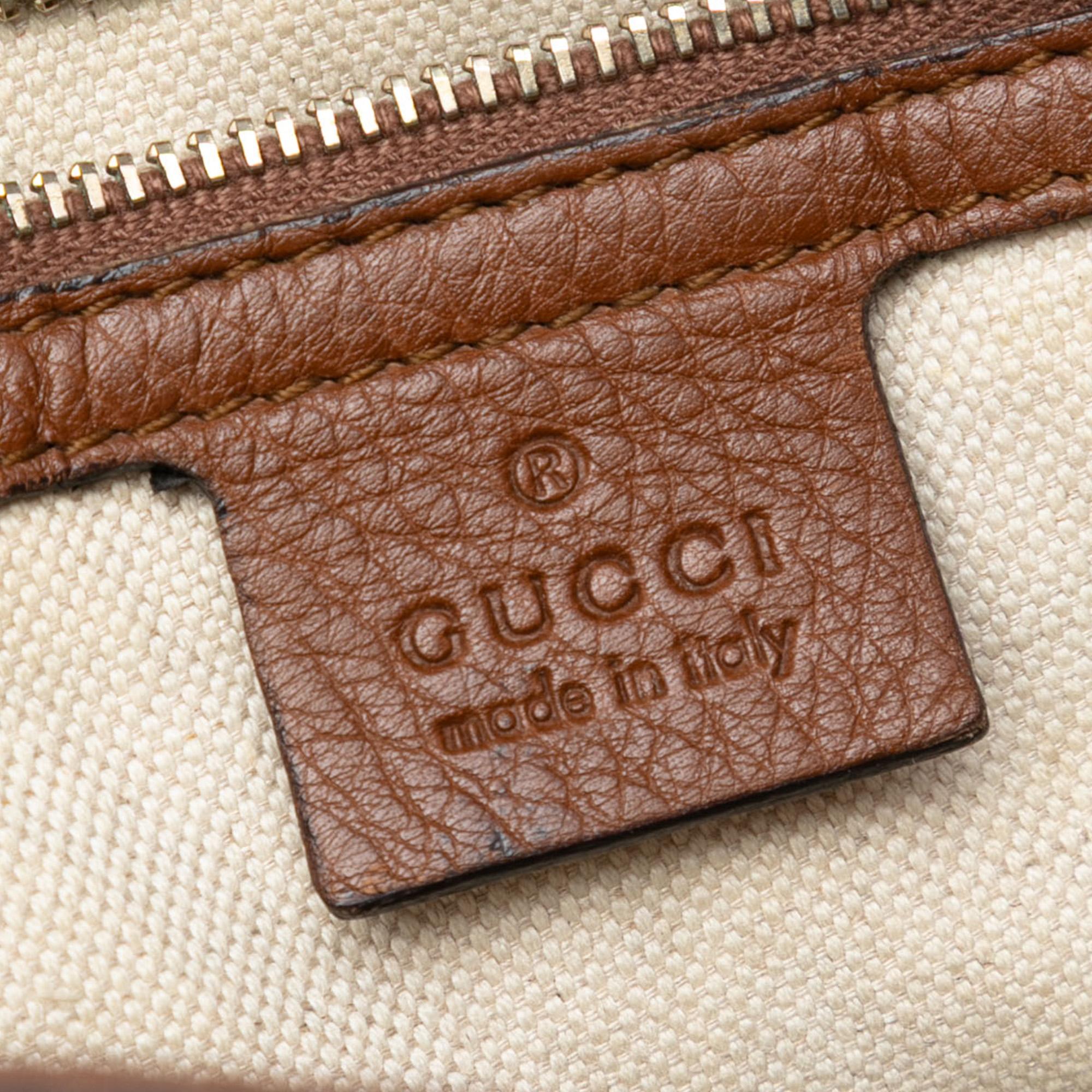 Gucci GG Canvas Bella Flap Satchel