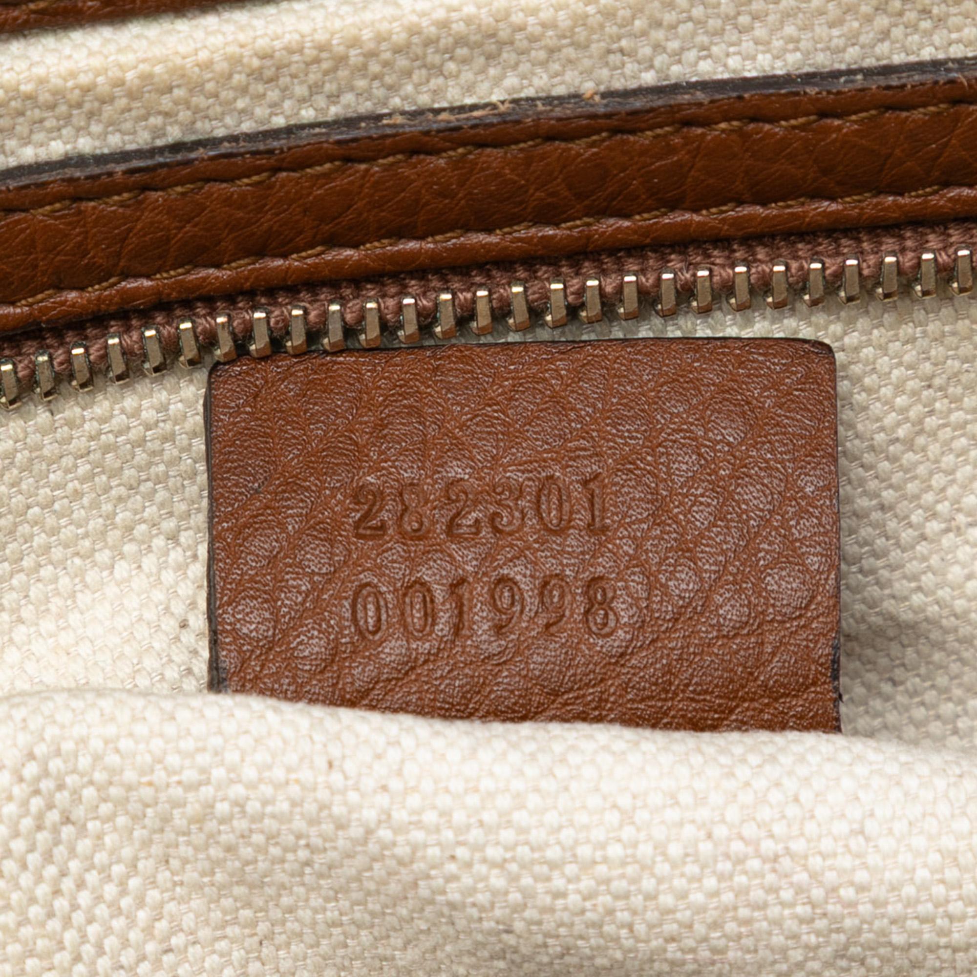 Gucci GG Canvas Bella Flap Satchel