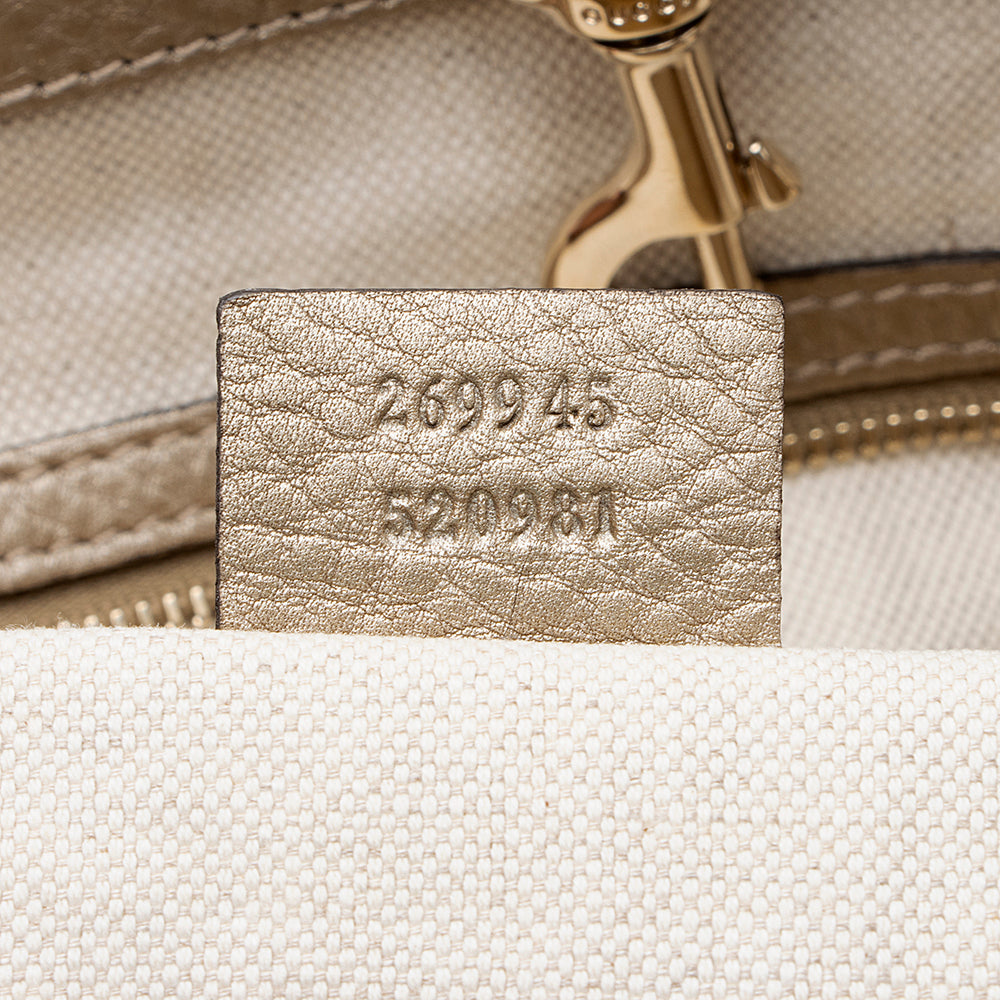 Gucci GG Canvas Bella Medium Tote (SHF-21898)