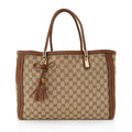 Gucci GG Canvas Bella Medium Tote (SHF-22813)