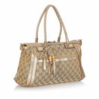 Gucci GG Canvas Bella Satchel (SHG-23342)