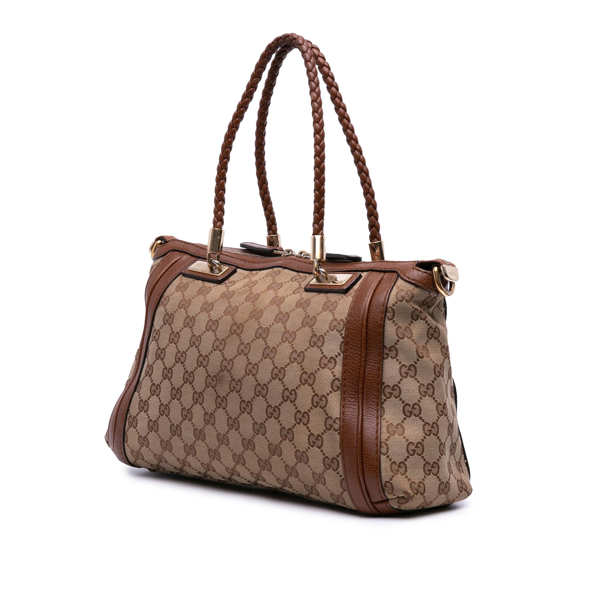 Gucci GG Canvas Bella Satchel