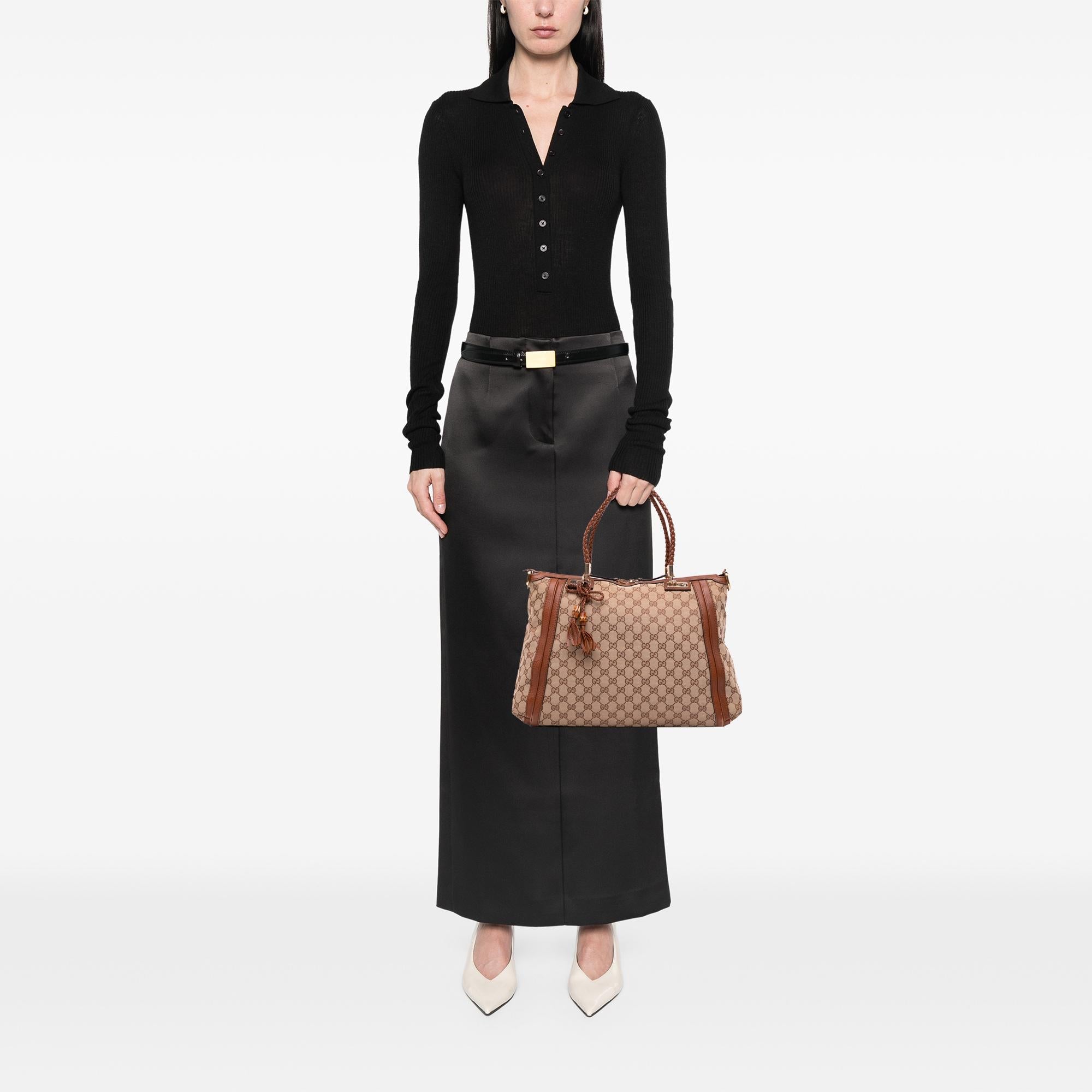 Gucci GG Canvas Bella Satchel