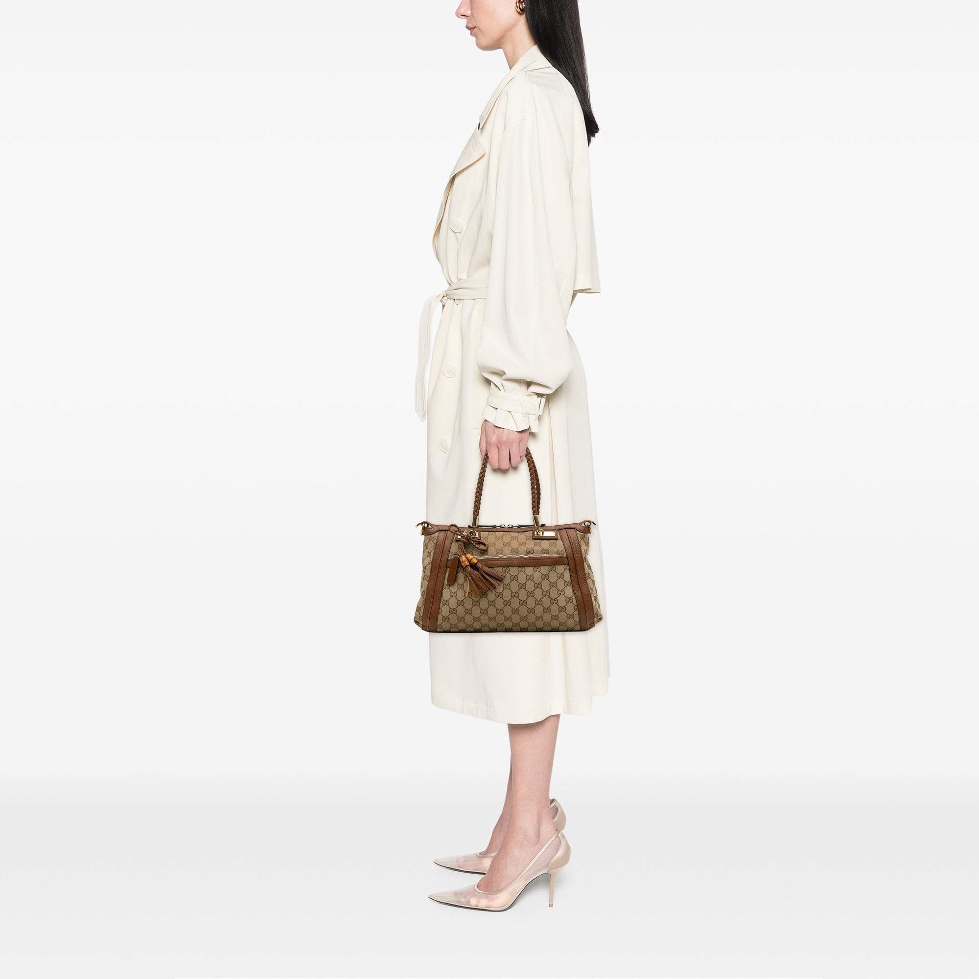 Gucci GG Canvas Bella Satchel