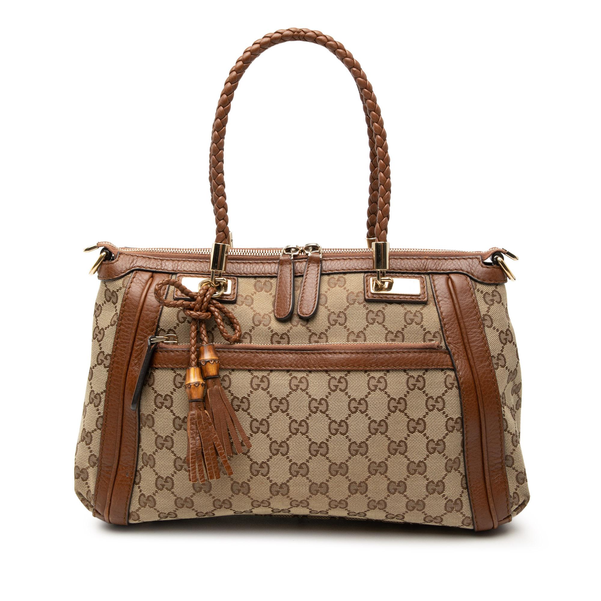 Gucci GG Canvas Bella Satchel