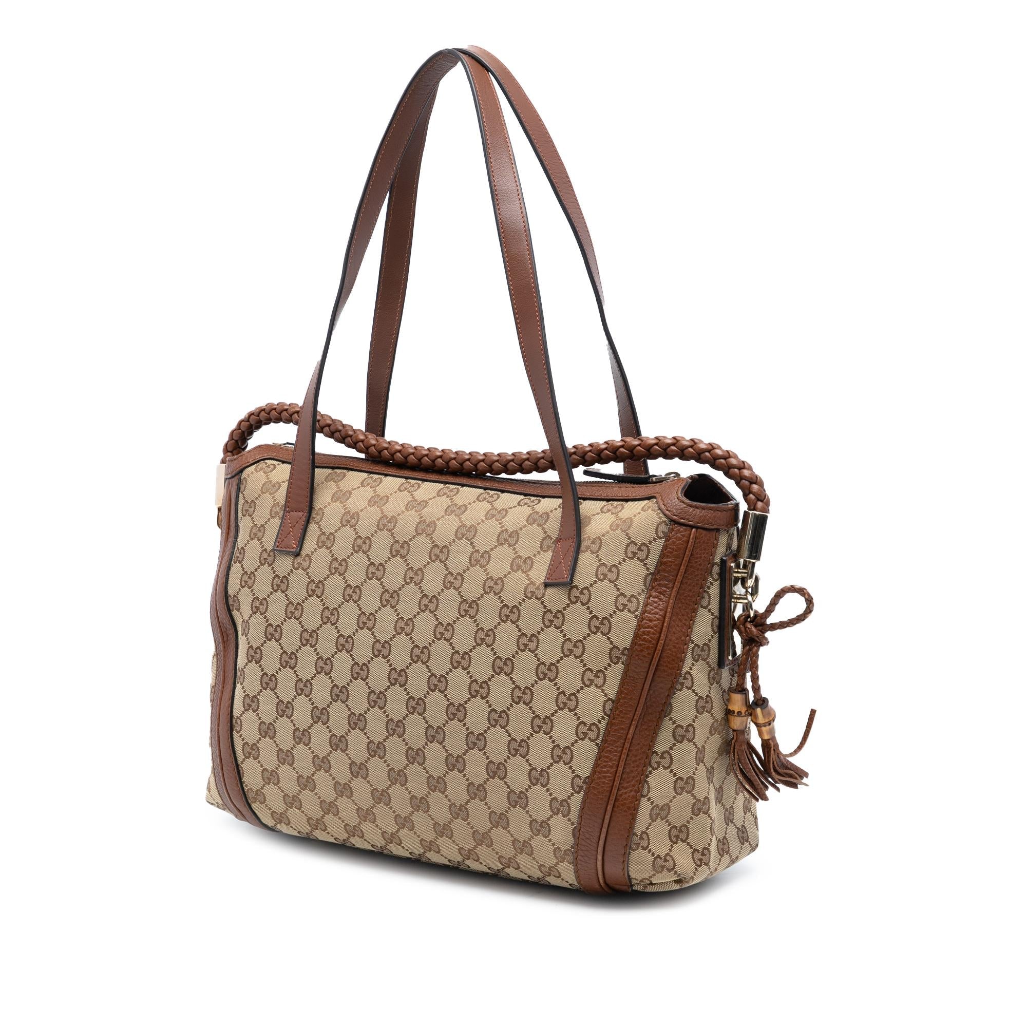 Gucci GG Canvas Bella Tote