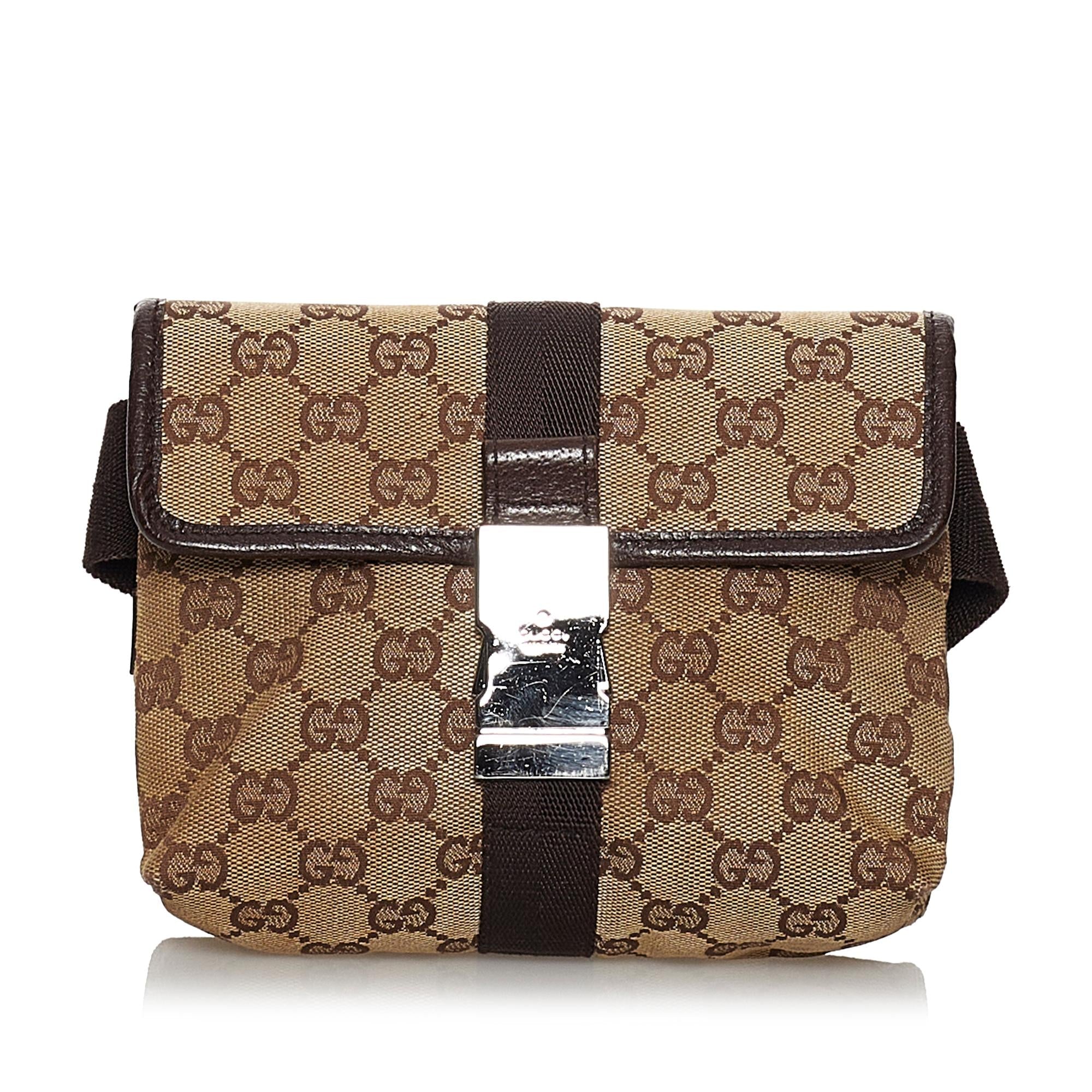 Gucci GG Canvas Belt Bag (SHG-29731)