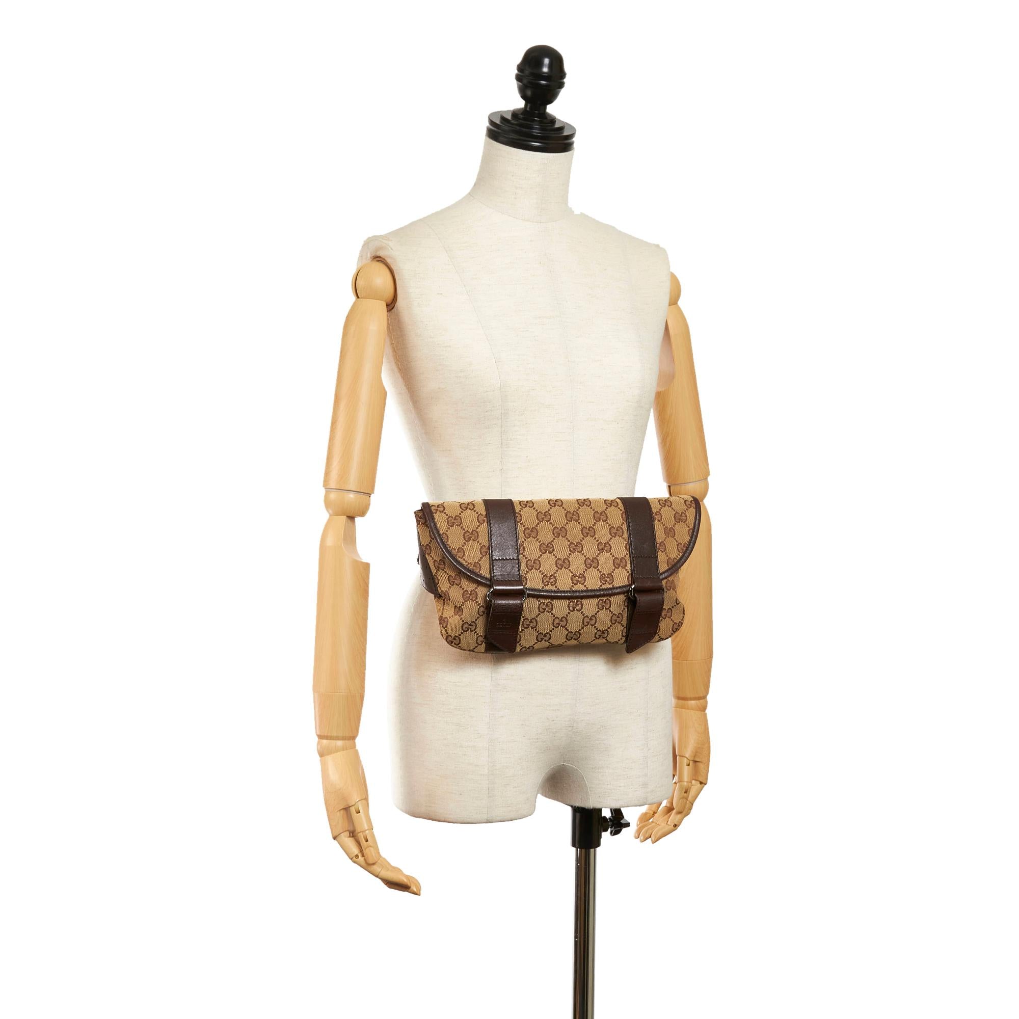 Gucci GG Canvas Belt Bag (SHG-30976)