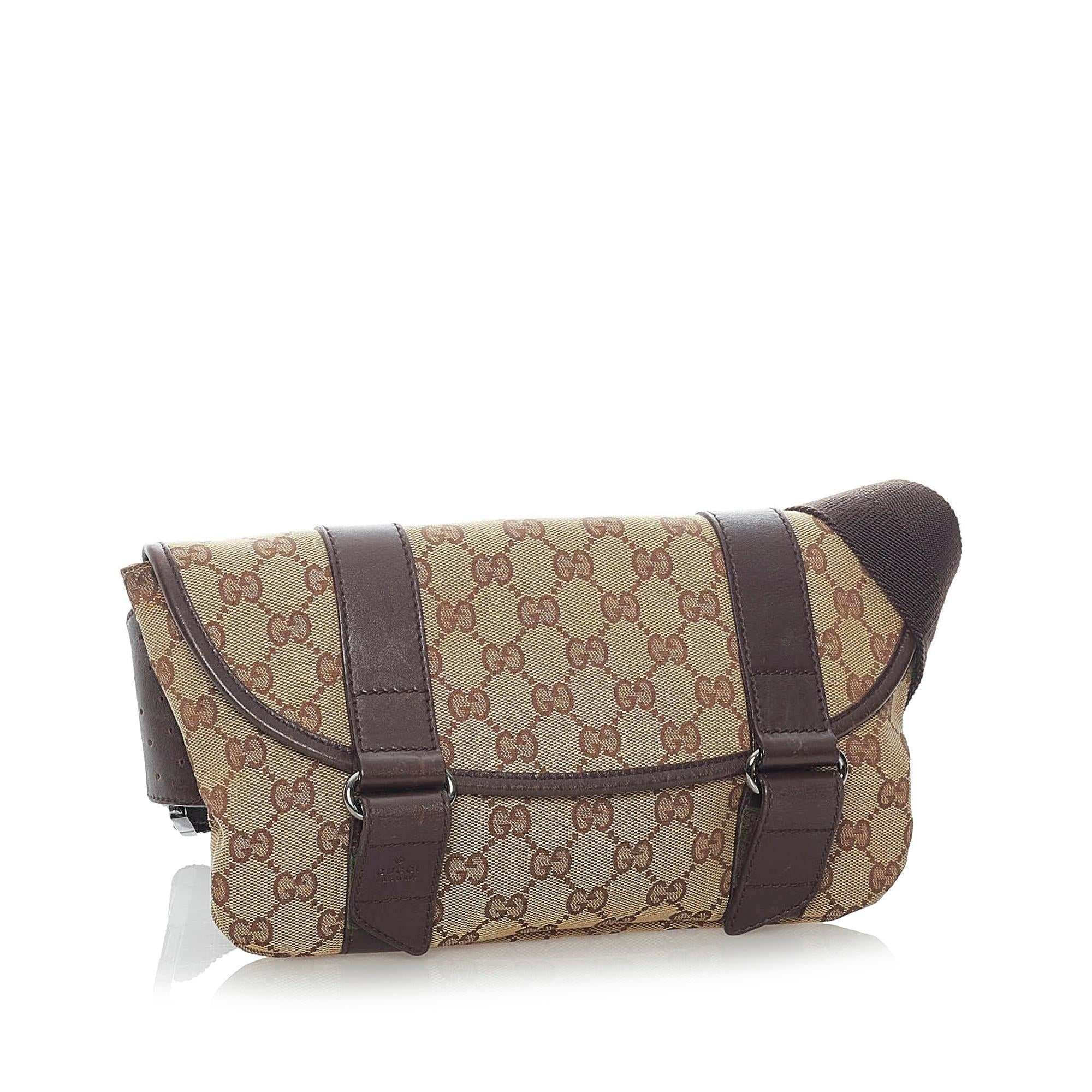 Gucci GG Canvas Belt Bag (SHG-30976)