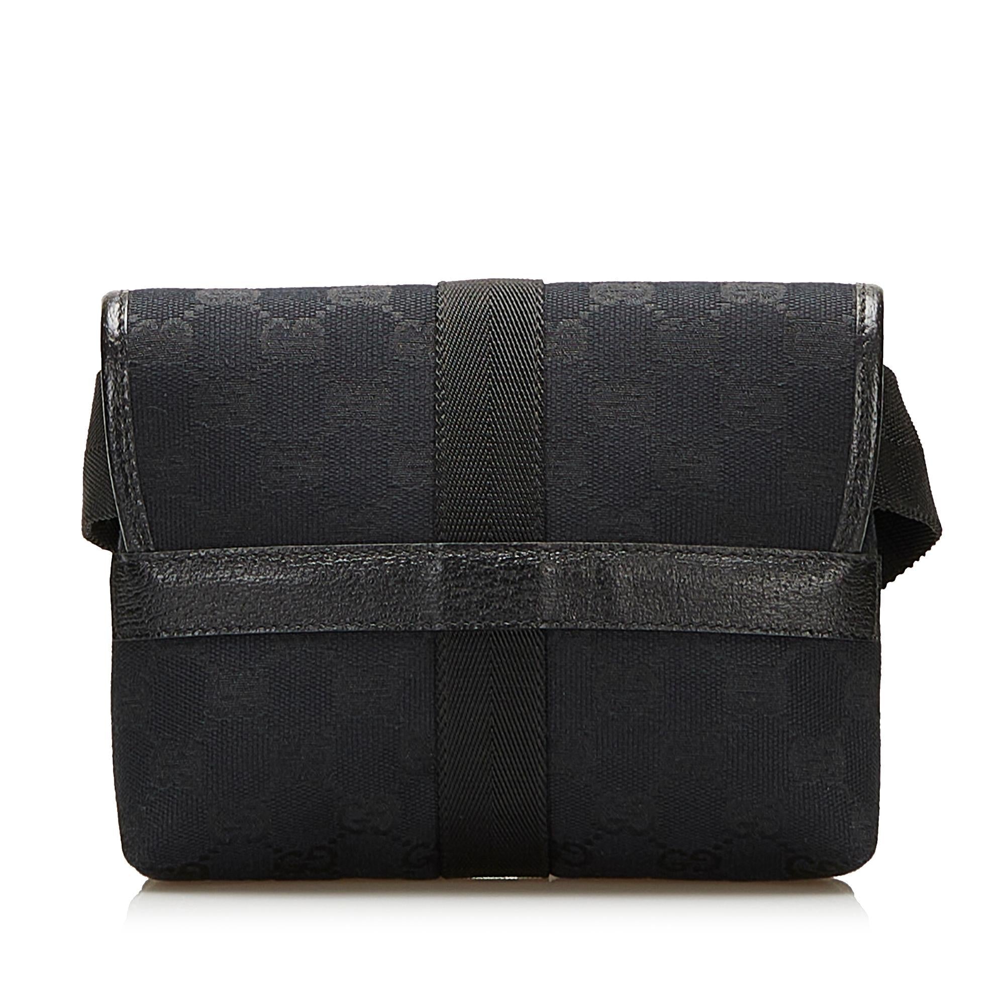 Gucci GG Canvas Belt Bag (SHG-36133)