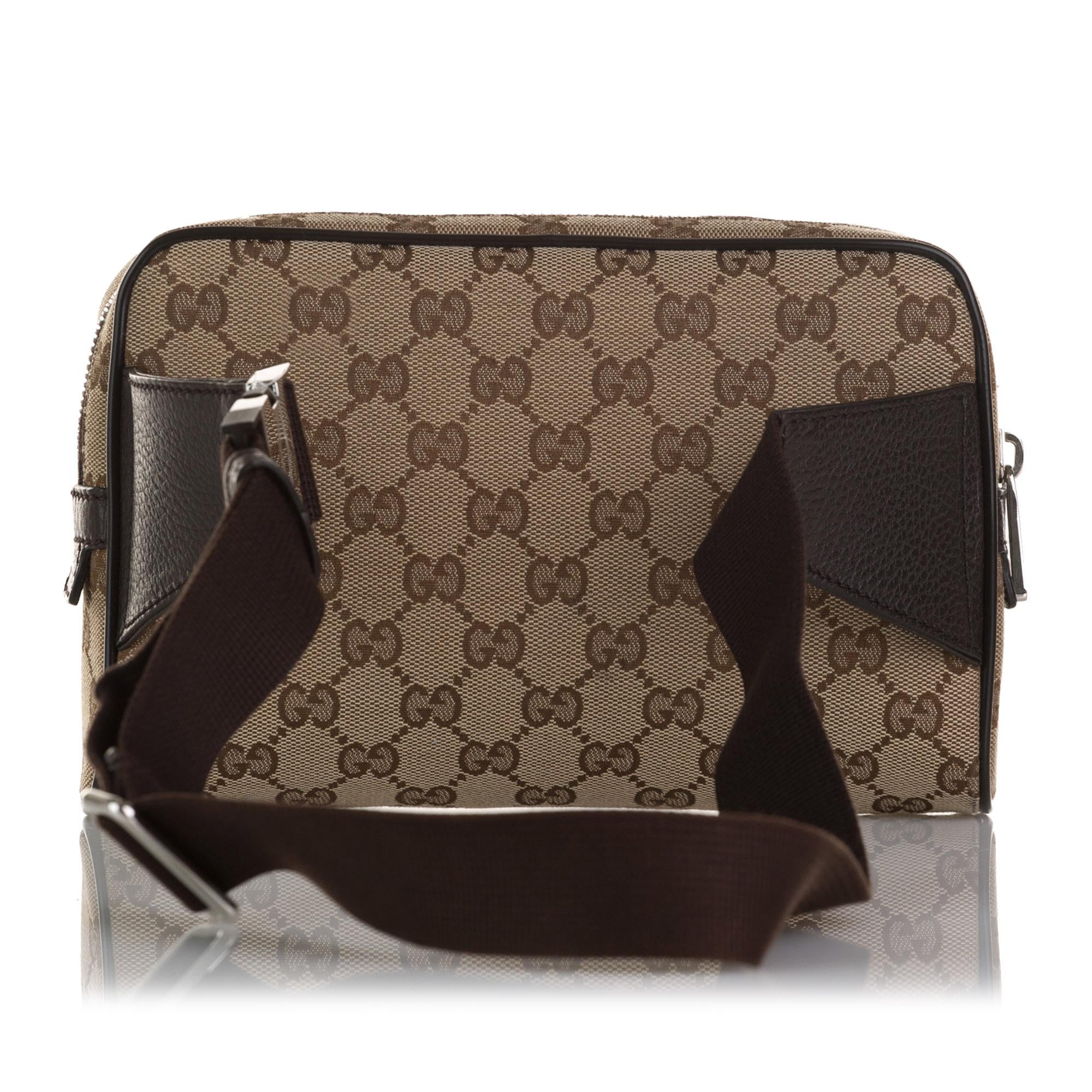 Gucci GG Canvas Belt Bag (SHG-37494)
