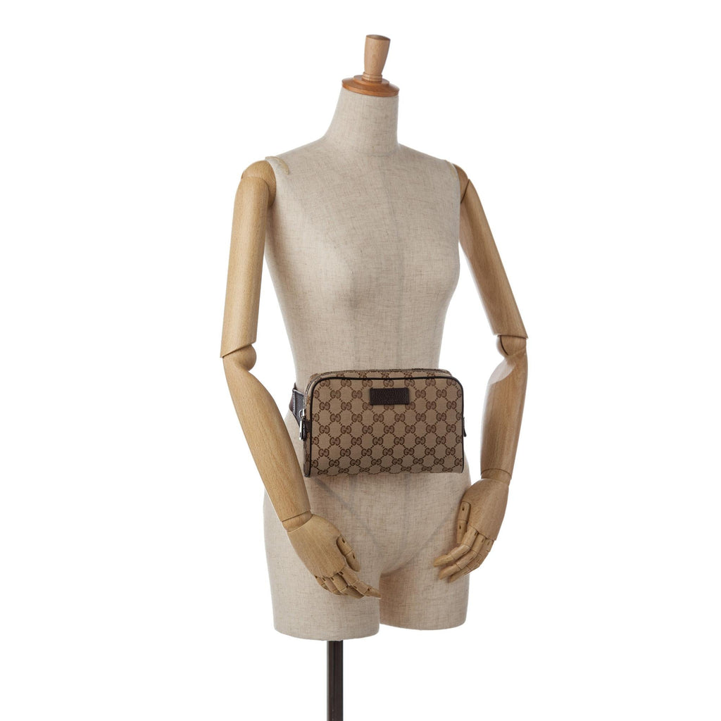 Gucci GG Canvas Belt Bag (SHG-37494)