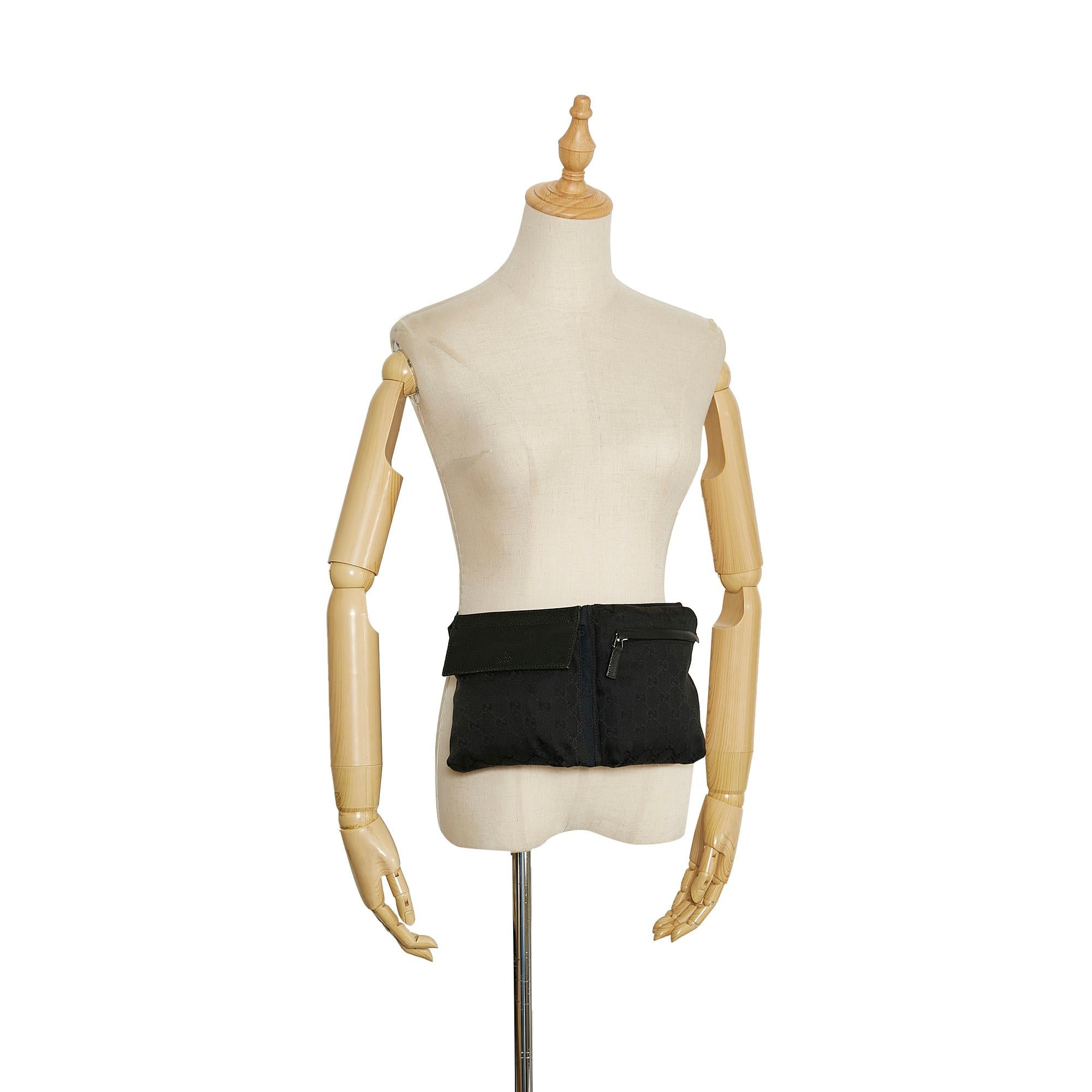 Gucci GG Canvas Belt Bag (SHG-37770)