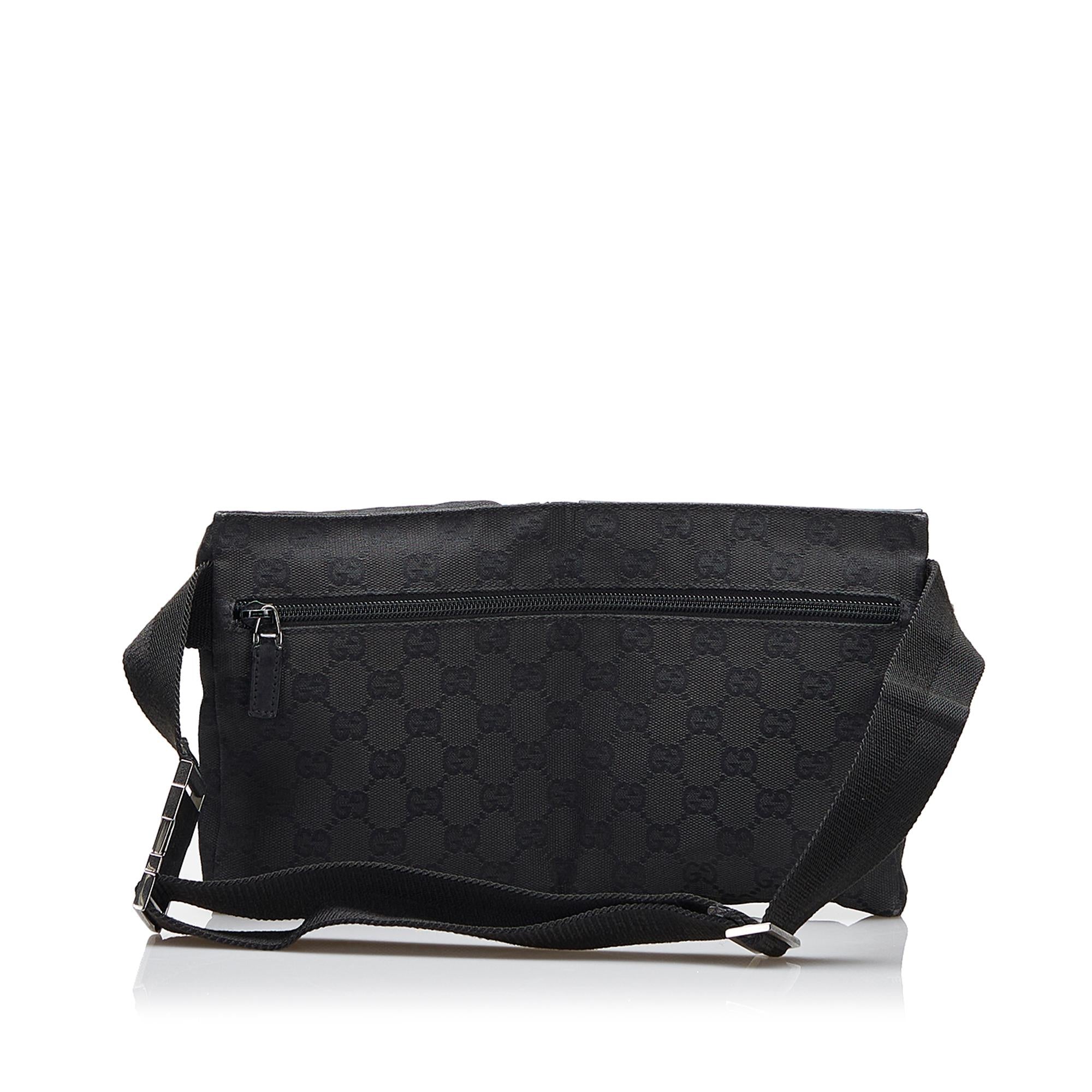 Gucci GG Canvas Belt Bag (SHG-Pvi0rA)