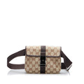 Gucci GG Canvas Belt Bag (SHG-deFkNW)