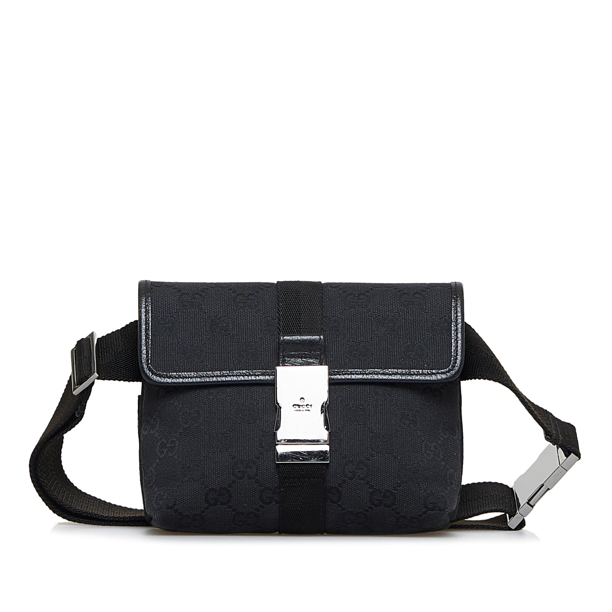 Gucci GG Canvas Belt Bag (SHG-bhHc1K)
