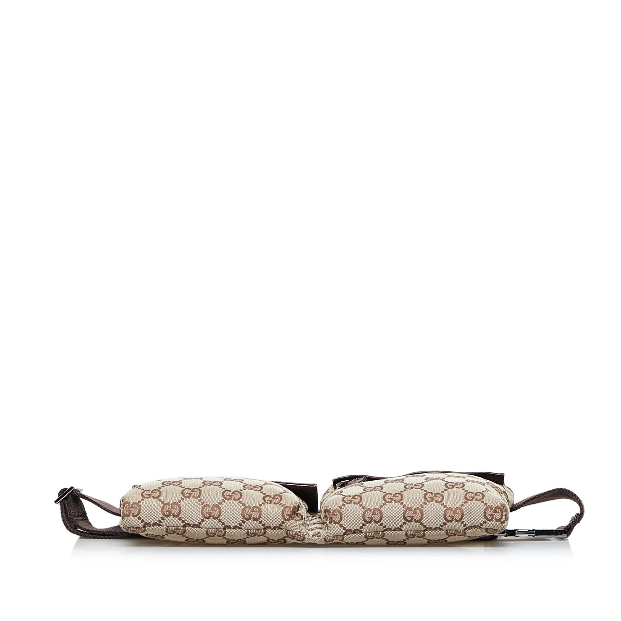 Gucci GG Canvas Belt Bag (SHG-ZHQTGi)