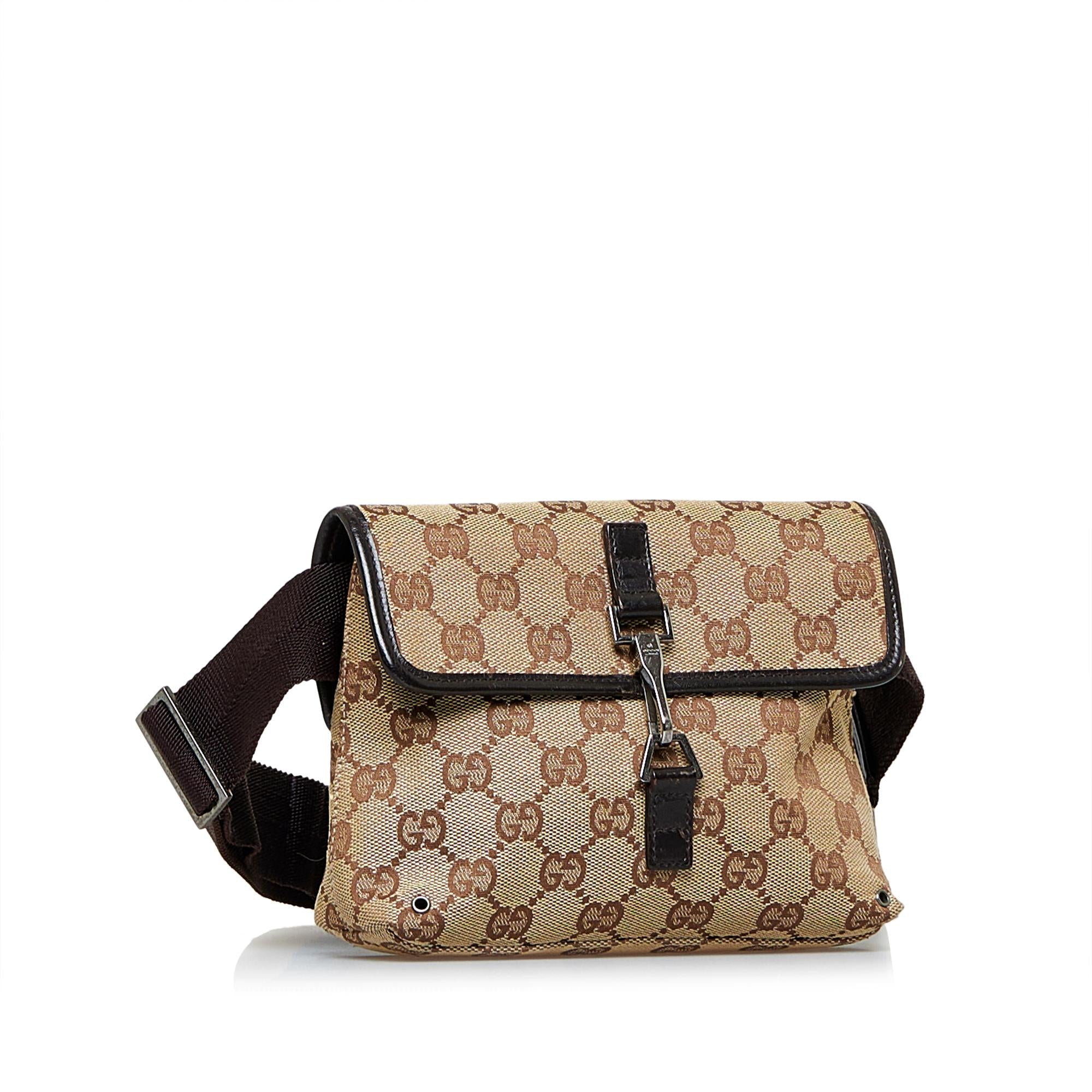 Gucci GG Canvas Belt Bag (SHG-ttXpFV)