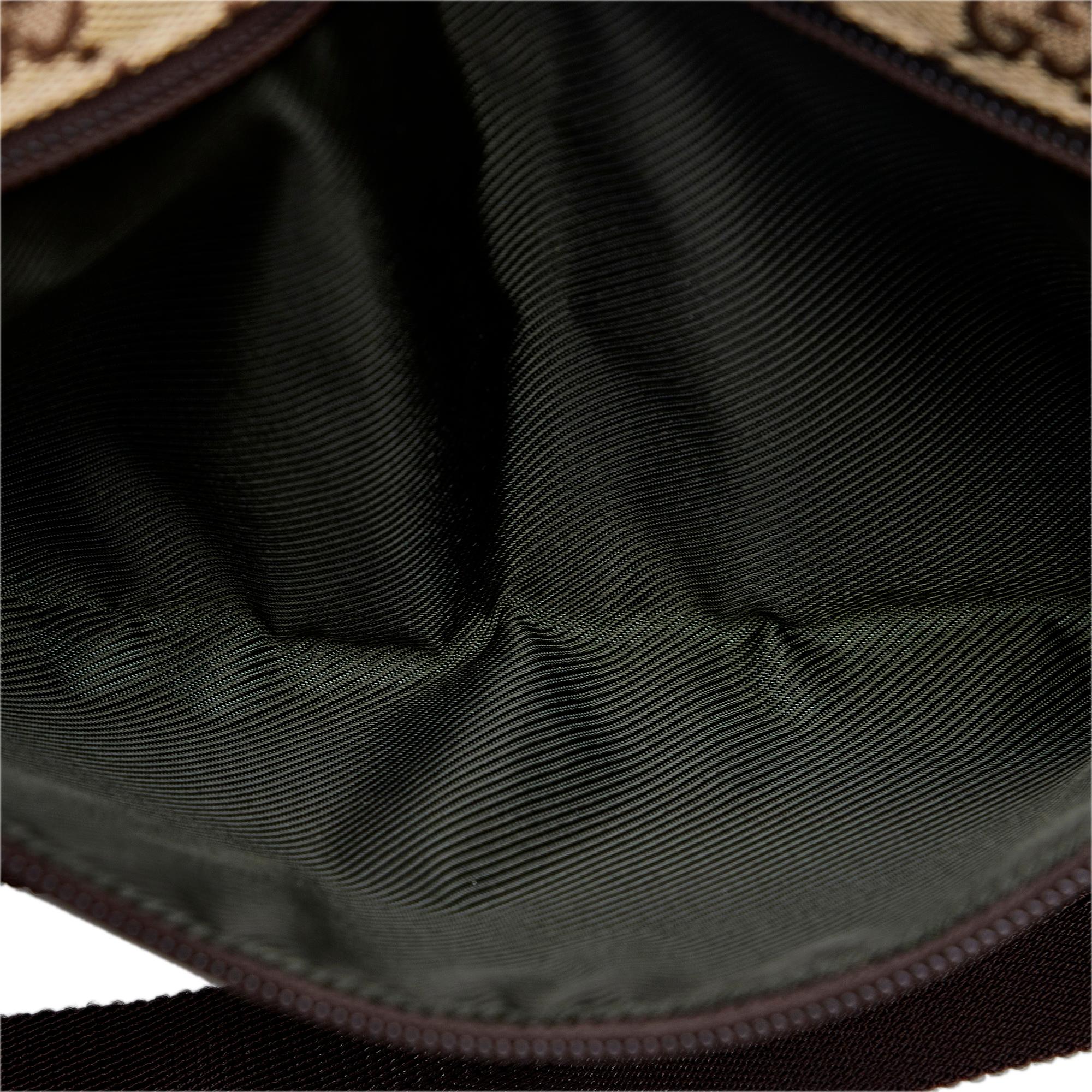 Gucci GG Canvas Belt Bag (SHG-f7z2QI)