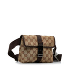 Gucci GG Canvas Belt Bag (SHG-6DiTZW)