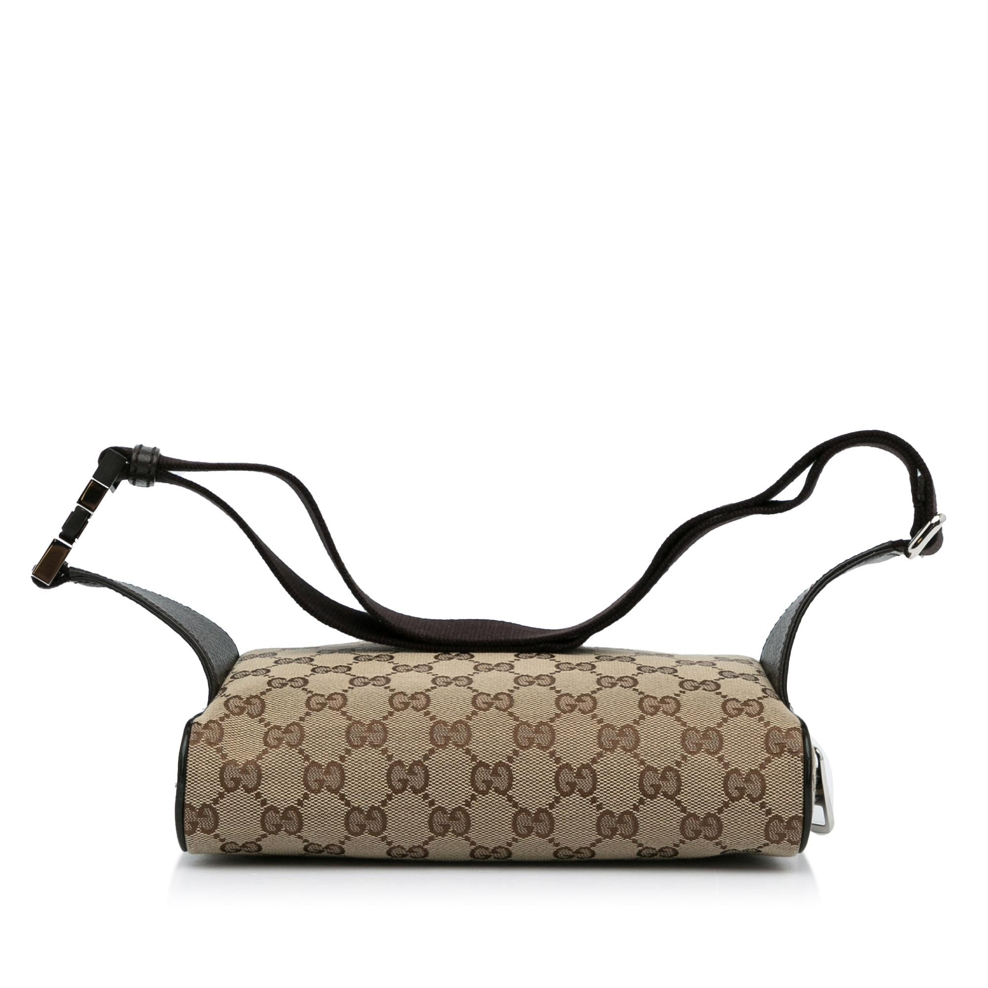 Gucci GG Canvas Belt Bag (SHG-zvgKXt)