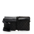 Gucci GG Canvas Double Pocket Belt Bag (SHF-4RHCaN)