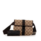 Gucci GG Canvas Belt Bag (SHG-sxzARj)