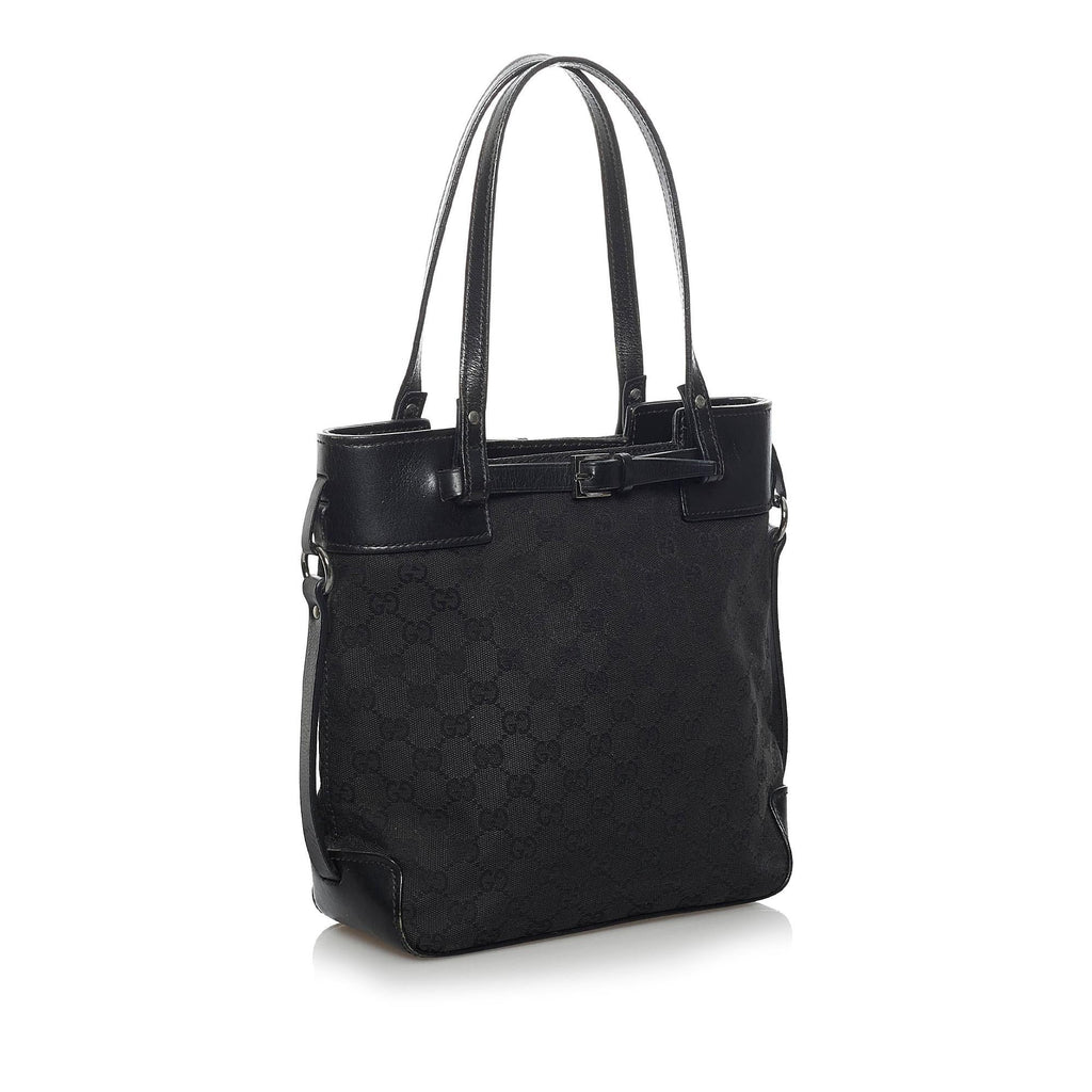 Gucci GG Canvas Belt Tote Bag (SHG-33678)