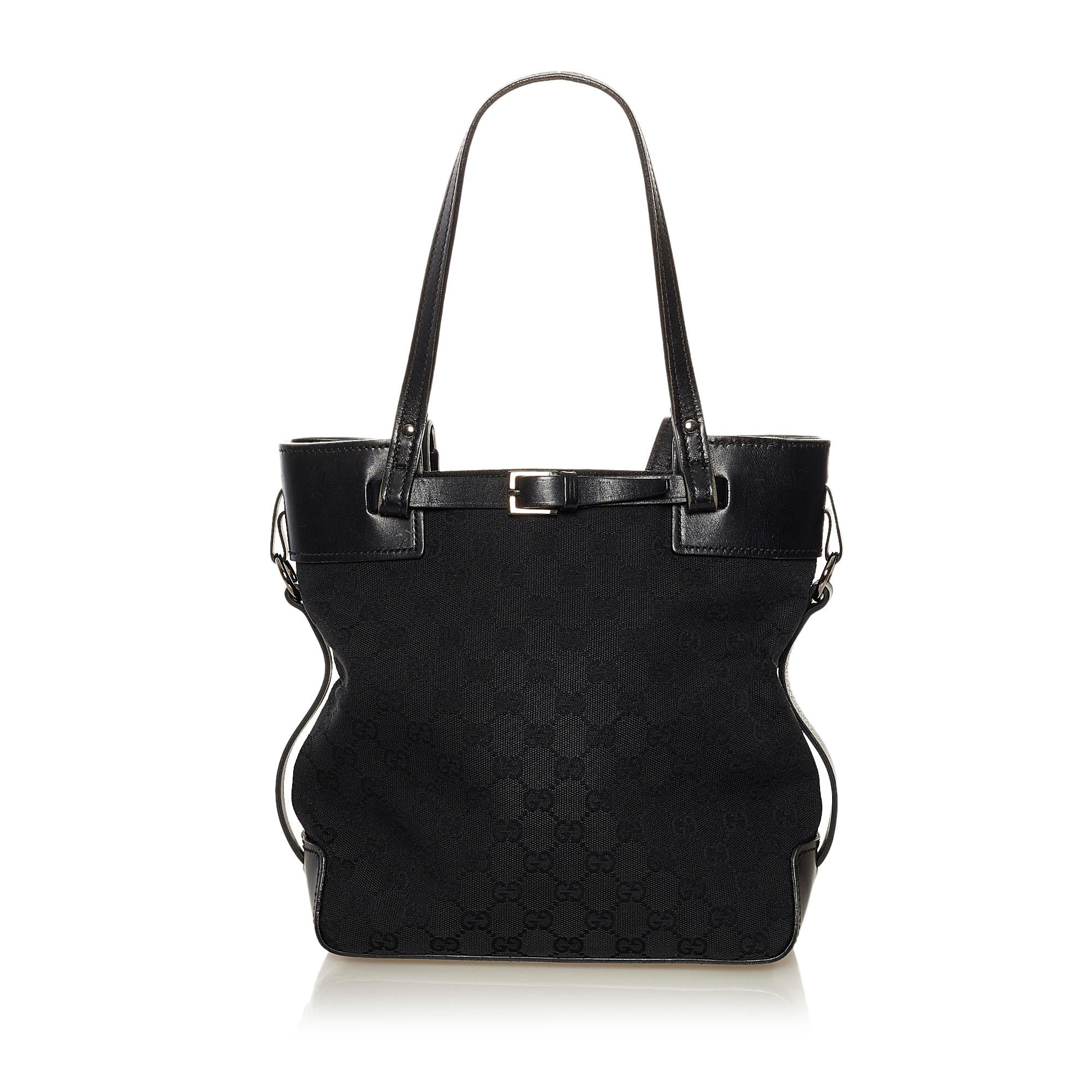 Gucci GG Canvas Belt Tote (SHG-34856)