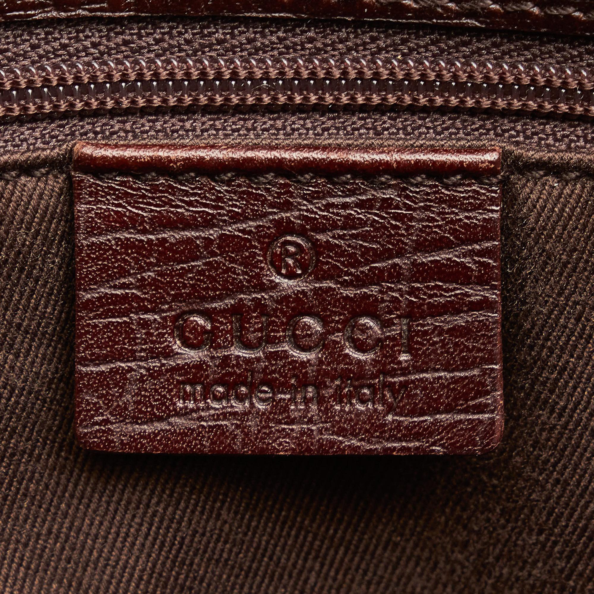 Gucci GG Canvas Belted Tote Bag (SHG-33660)
