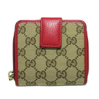 Gucci GG Canvas Bi-Fold Small Wallet (SHG-7VVIZS)