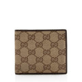 Gucci GG Canvas Bi-Fold Wallet (SHF-22146)