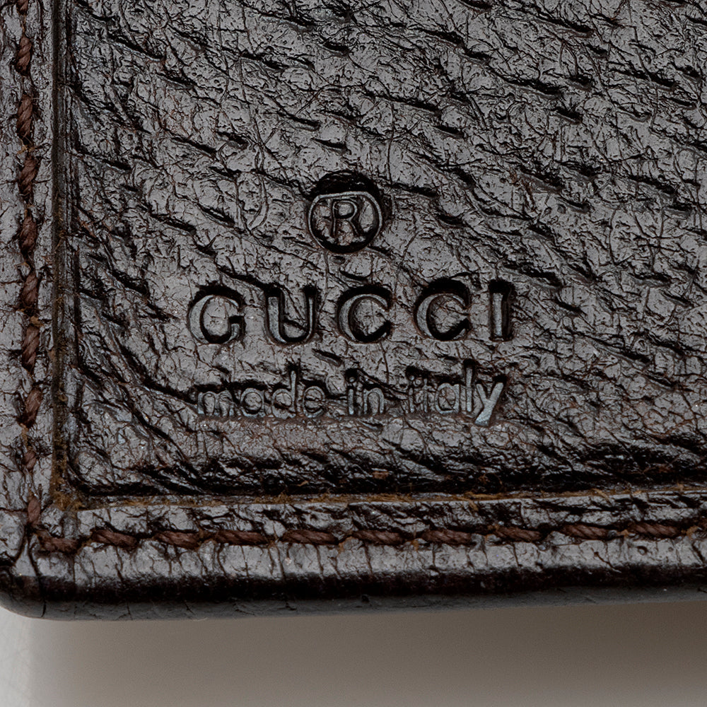 Gucci GG Canvas Bi-Fold Wallet (SHF-22146)