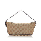 Gucci GG Canvas Boat Baguette (SHG-22815)