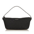 Gucci GG Canvas Boat Baguette (SHG-25156)